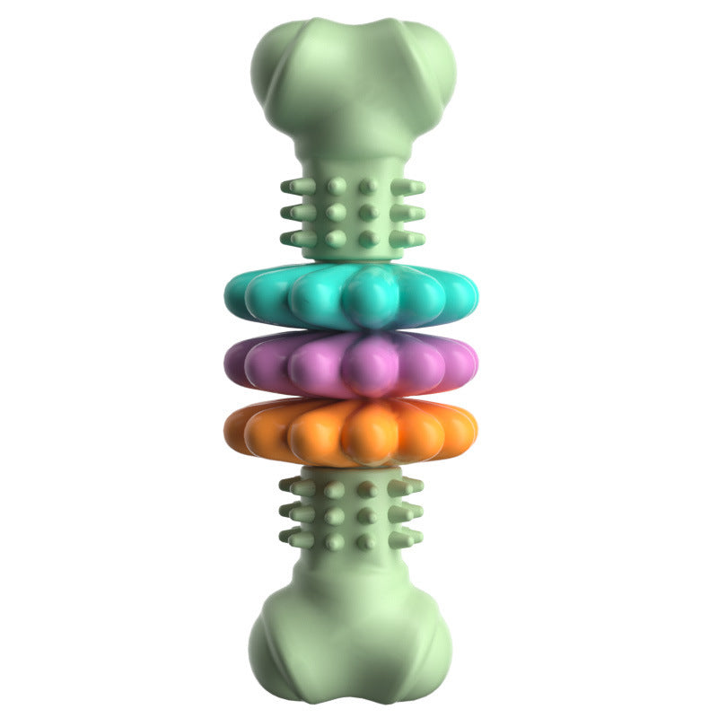 Cleaning Chew Bone-Type Bite Resistant Toy - PawsAndPartners