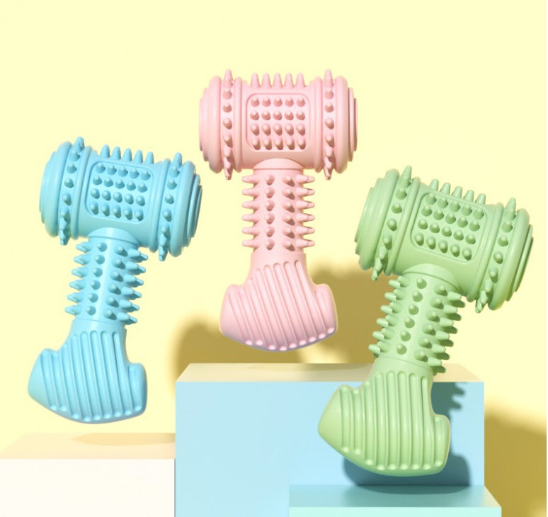 Little Hammer Chew Cleaning Toy - PawsAndPartners