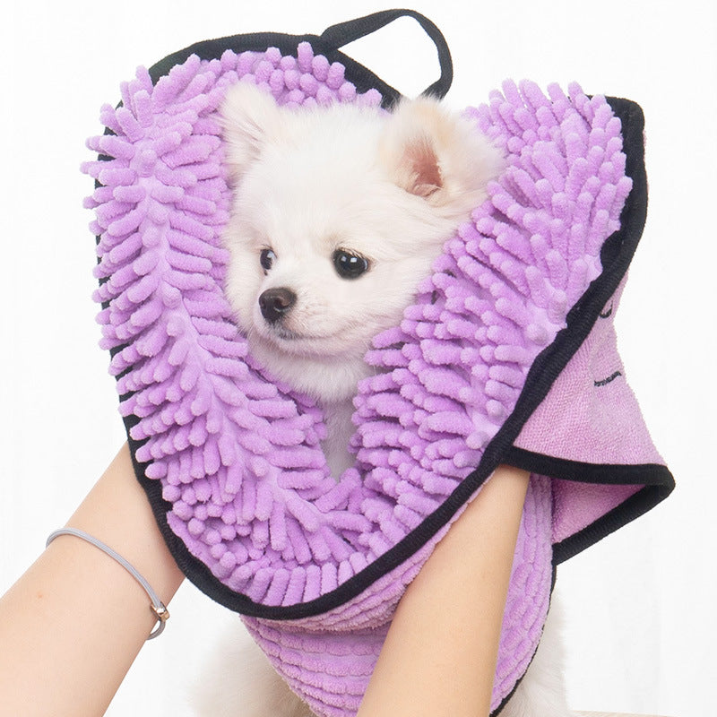 Super Absorbent Microfiber Bath Towel For Pets - PawsAndPartners