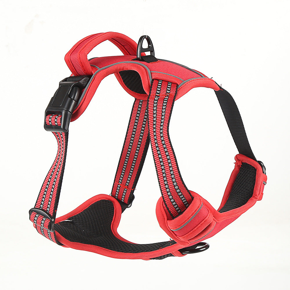 Dog Reflective Breathable No Pull Harness Vest - PawsAndPartners