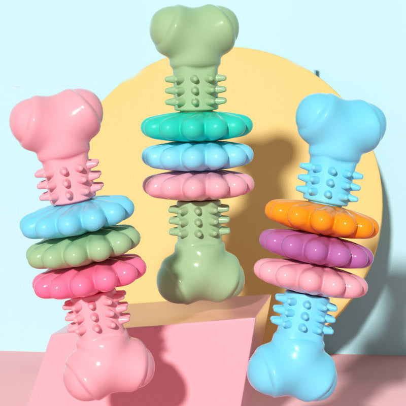 Cleaning Chew Bone-Type Bite Resistant Toy - PawsAndPartners