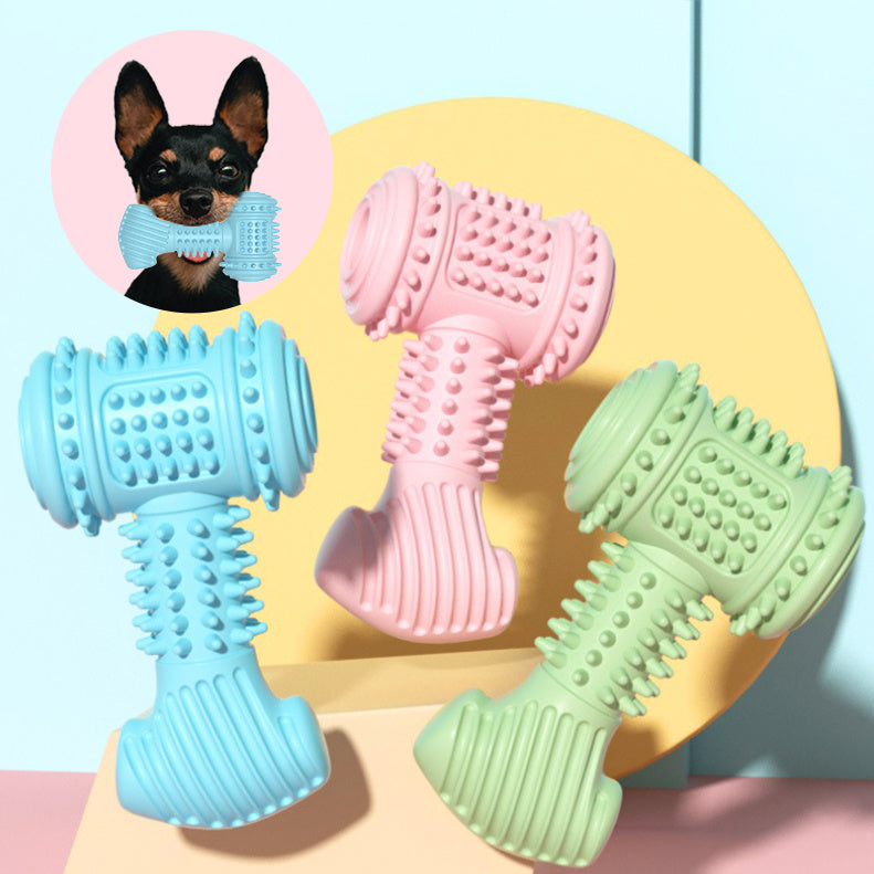 Little Hammer Chew Cleaning Toy - PawsAndPartners