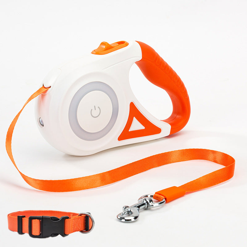 Dog Leash with Built-in Spotlight For Extra Safaty - PawsAndPartners