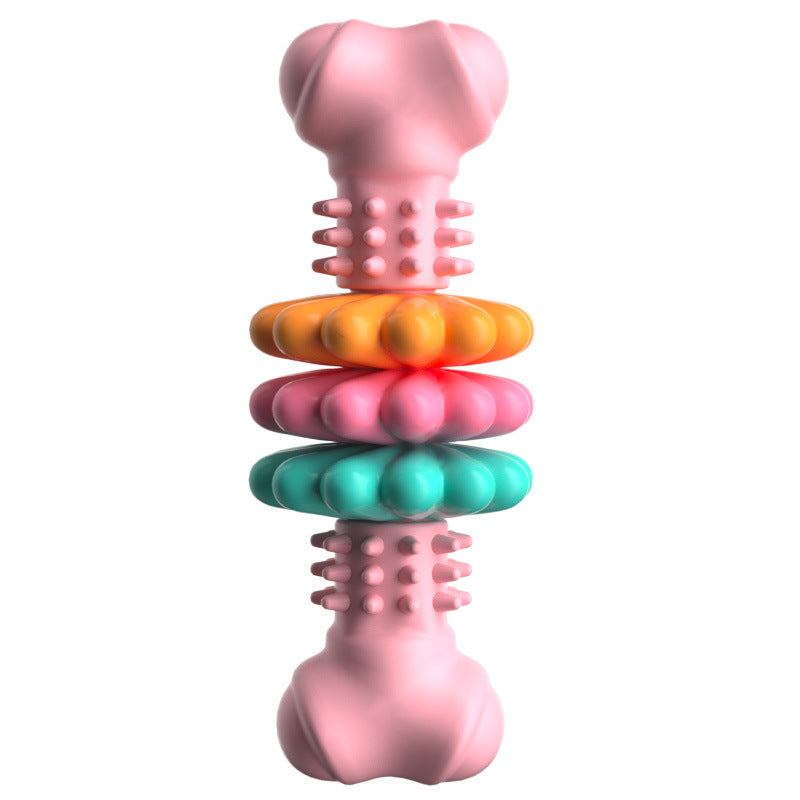 Cleaning Chew Bone-Type Bite Resistant Toy - PawsAndPartners